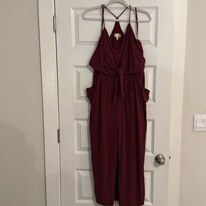 Anthropologie Jersey Jumpsuit